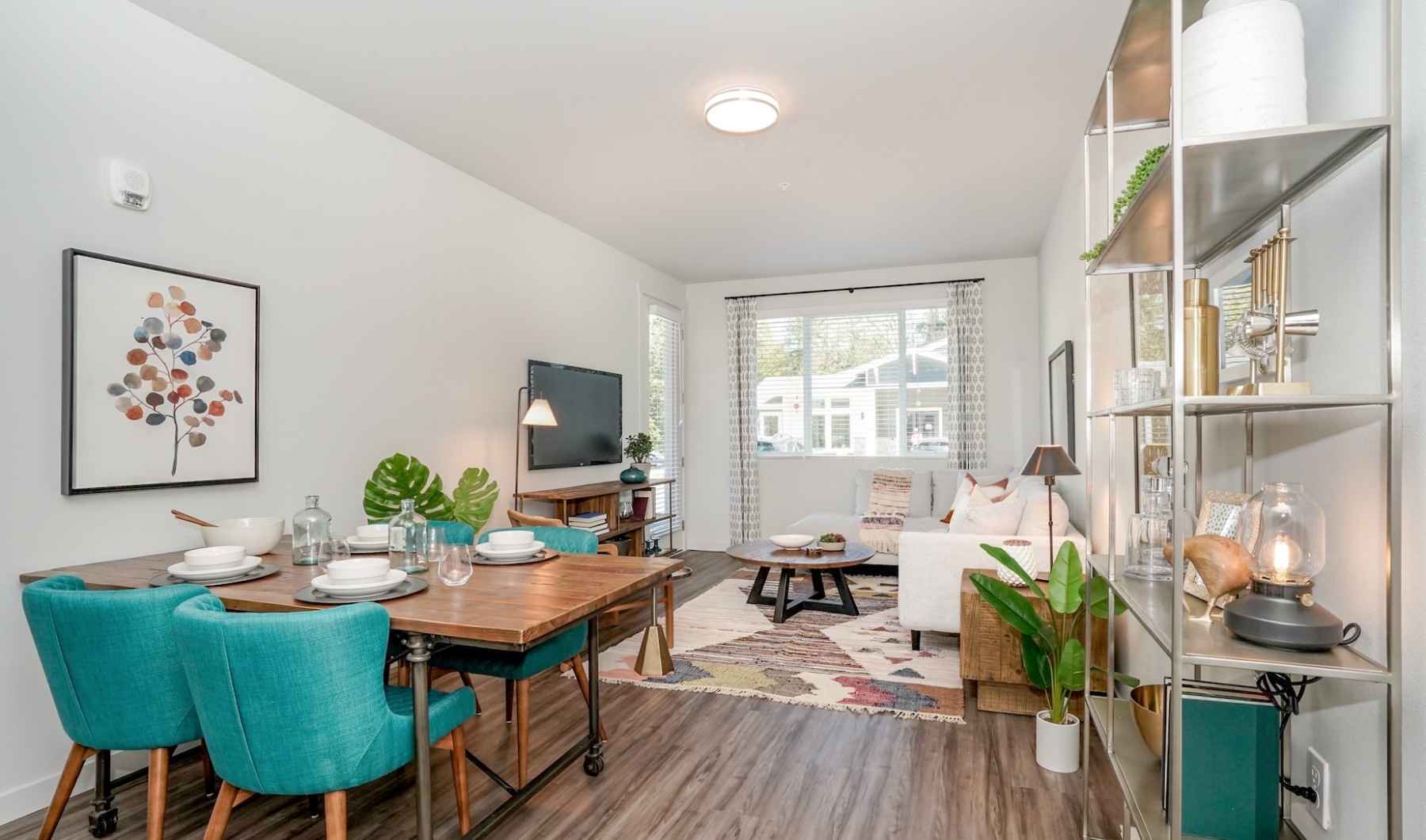 Model Apartment Living Room